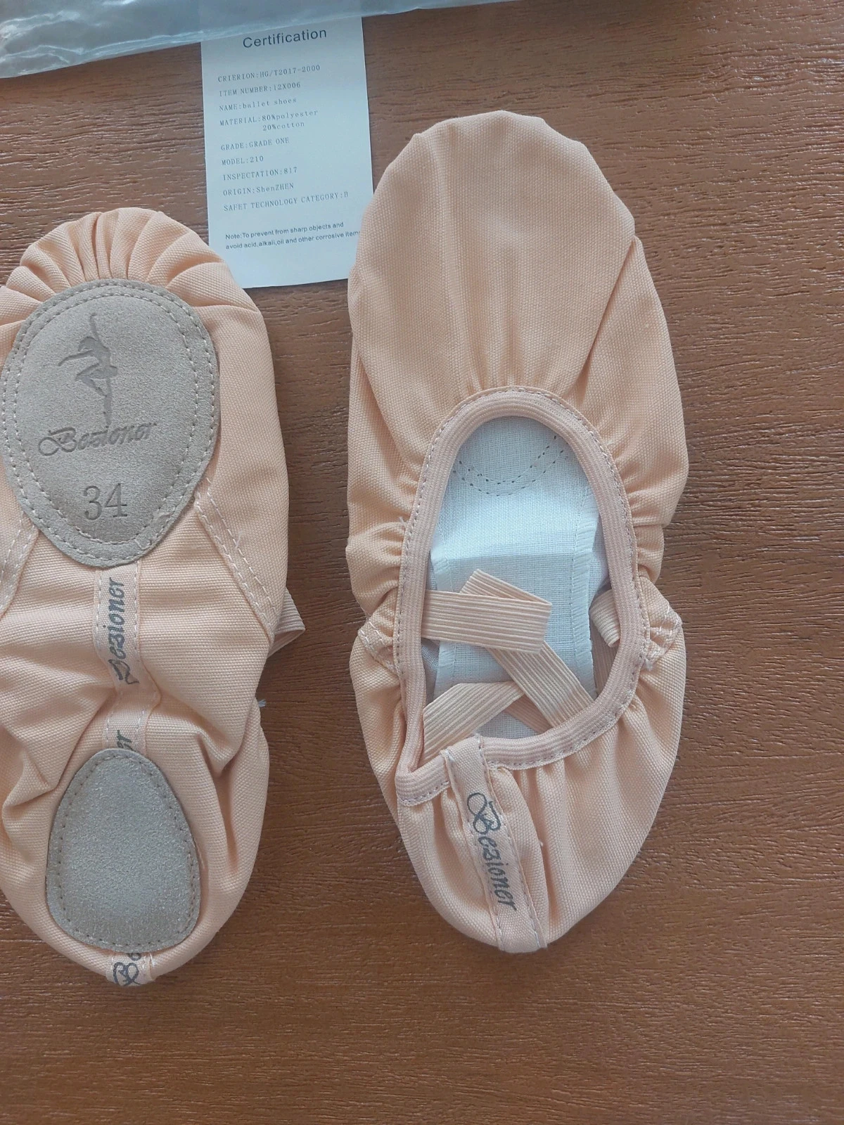 Chaussons de danse neufs 34 Bezioner 🌸 – photo 3